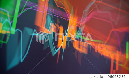 graph chart of stock market investment trading. The Forex graph chart on the digital screen. graph chart of stock market investment trading. The Forex graph chart on the digital screen. 96063285