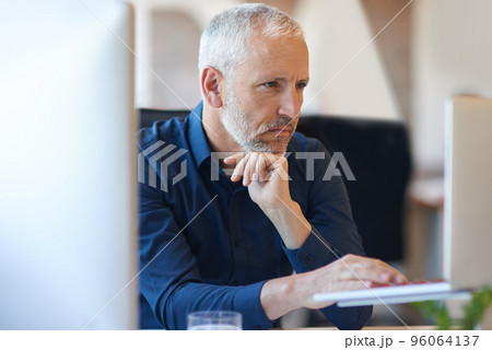 Working toward career goals. Cropped shot of businesspeople in the office. 96064137