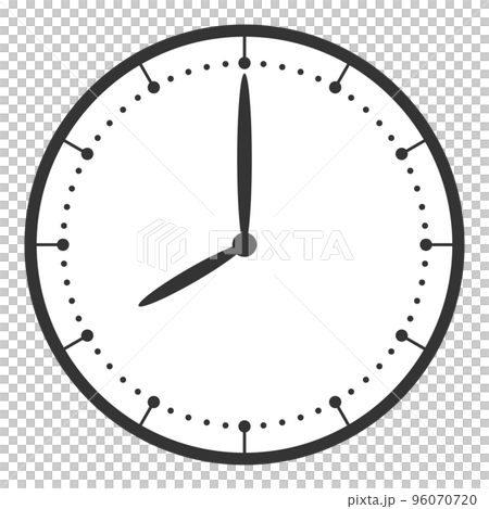 Clock without letters 8:00 (front) -0 Clock without letters 8:00 (front) -0 96070720