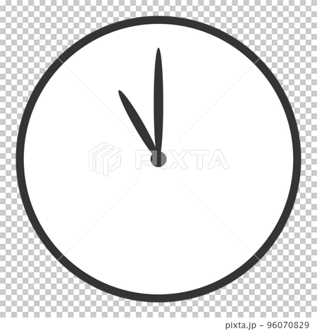 沒有字母的時鐘 11:00(正面)-0 沒有字母的時鐘 11:00(正面)-0 96070829