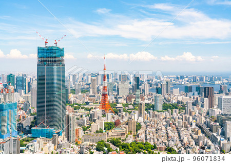 【東京都】発展中の都内都市風景 【東京都】発展中の都内都市風景 96071834