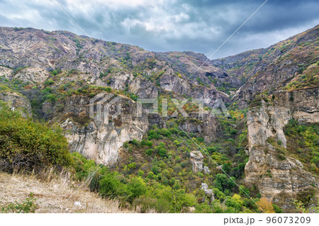 Landscape with mountains, Armenia Landscape with mountains, Armenia 96073209