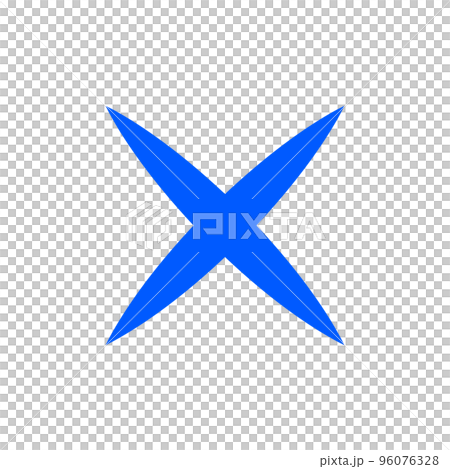 blue multiplication symbol (x, x) 96076328
