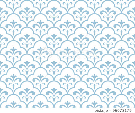 Flower geometric pattern. Seamless background.  96078179