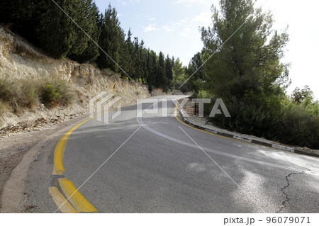 Highway in Israel from north to south. Highway in Israel from north to south. 96079071