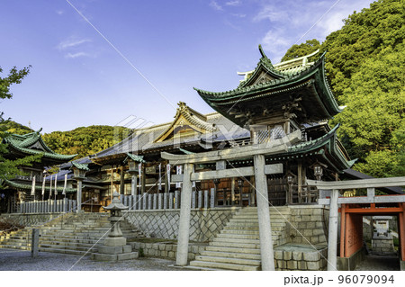 甲宗八幡神社 社殿 福岡県北九州市 甲宗八幡神社 社殿 福岡県北九州市 96079094