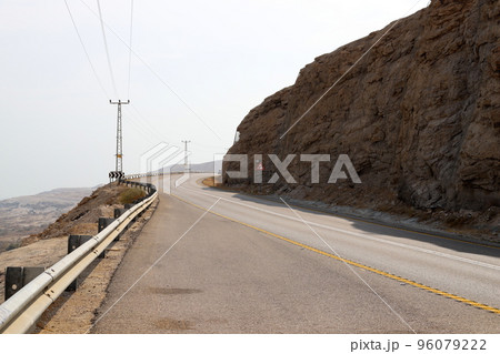 Highway in Israel from north to south. Highway in Israel from north to south. 96079222