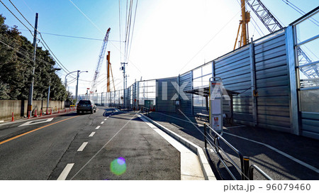 三鷹市北野 東京外郭環状道路中央ジャンクション工事 96079460