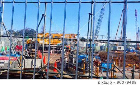 三鷹市北野 東京外郭環状道路中央ジャンクション工事 96079488