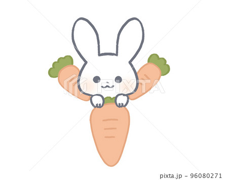 うさぎ　にんじん 96080271