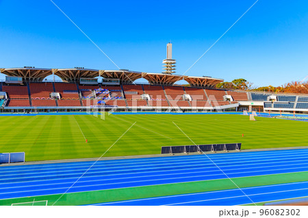 東京 世田谷区 駒沢オリンピック公園 駒沢陸上競技場 東京 世田谷区 駒沢オリンピック公園 駒沢陸上競技場 96082302