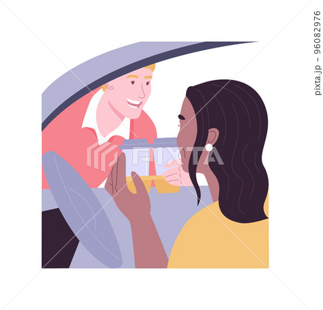 Getting order isolated cartoon vector illustrations. Getting order isolated cartoon vector illustrations. 96082976