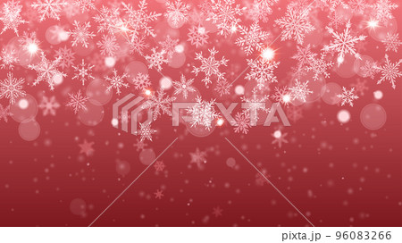 Christmas background of snowflakes Christmas background of snowflakes 96083266