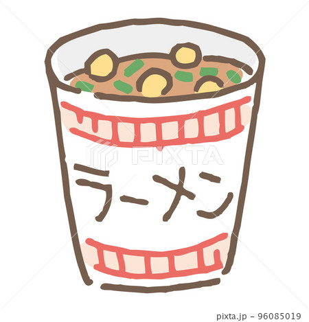 カップラーメン　フタ無し 96085019