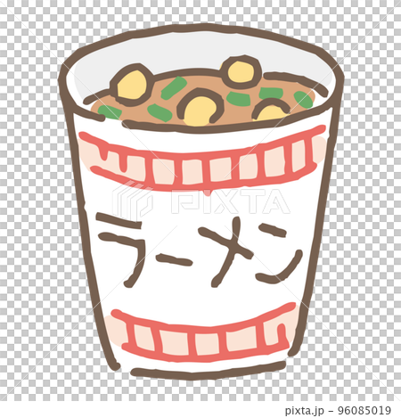 カップラーメン　フタ無し 96085019