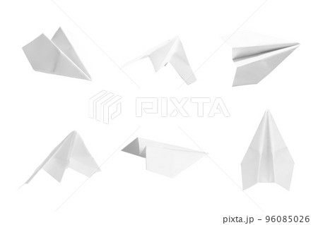 紙飛行機　切り抜きセット 96085026