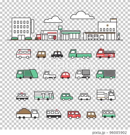 一款簡約時尚的街景車 96085902