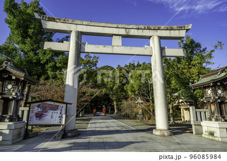 住吉神社　鳥居　山口県下関市 96085984
