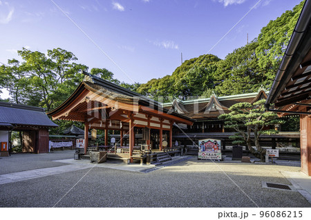 住吉神社　拝殿　山口県下関市 96086215