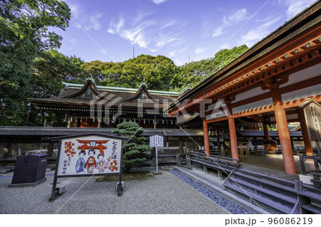 住吉神社　拝殿　唐門　本殿　山口県下関市 96086219
