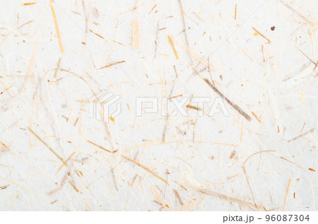 The Handmade recycled bamboo leaf paper background. 96087304