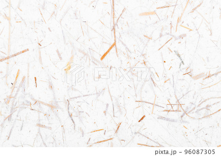 The Handmade recycled bamboo leaf paper background. 96087305