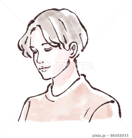 男性のイラスト素材 男性のイラスト素材 96088935