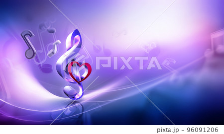 abstract music background abstract music background 96091206