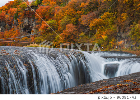 秋の吹割の滝 秋の吹割の滝 96091743