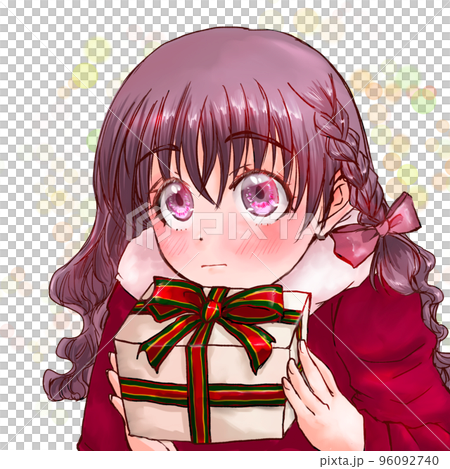 プレゼントを渡したい女性 プレゼントを渡したい女性 96092740