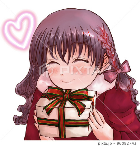 プレゼントを渡したい女性 プレゼントを渡したい女性 96092743