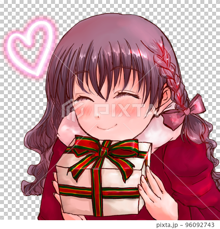 プレゼントを渡したい女性 プレゼントを渡したい女性 96092743