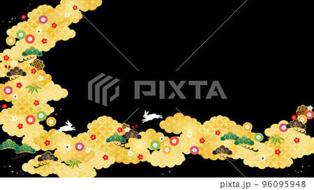 bg素材-初春兎3 bg素材-初春兎3 96095948