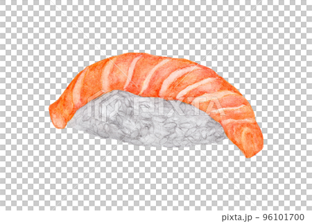 Sushi. Watercolor illustration. Sushi. Watercolor illustration. 96101700