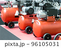 Air compressor for the operation of pneumatic tools. Air pressure compression equipment. Industrial tool 96105031