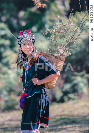 young tribe girl 