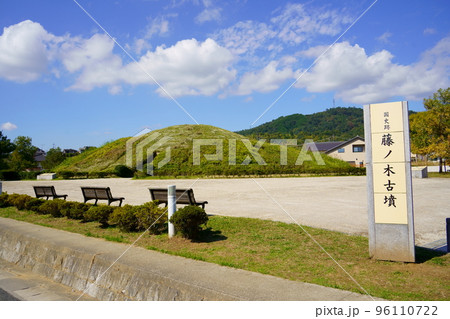 藤ノ木古墳(奈良県斑鳩町) 藤ノ木古墳(奈良県斑鳩町) 96110722