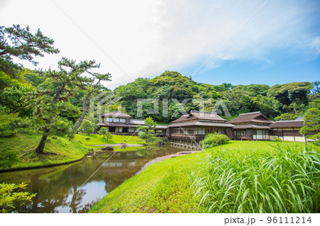 神奈川県　三渓園の風景 96111214