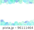水彩水色フレーム 96111464