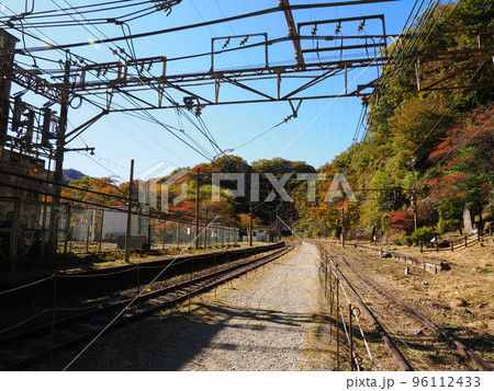 旧信越本線の熊ノ平駅 96112433