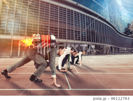 Push to reach the goals before the others Push to reach the goals before the others 96112763