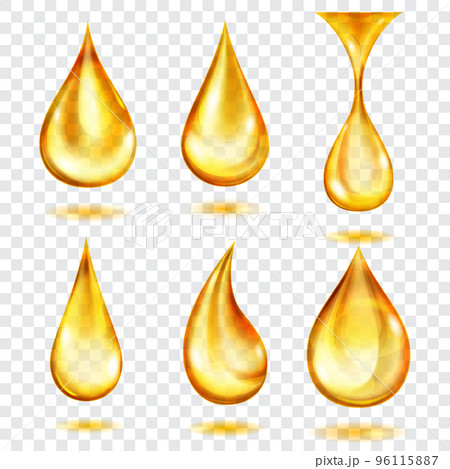 Translucent yellow drops 96115887