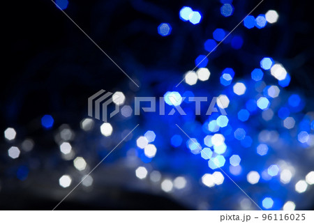 Background of bright Christmas lights 96116025