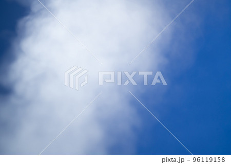 湯気 テクスチャー(青色) 湯気 テクスチャー(青色) 96119158