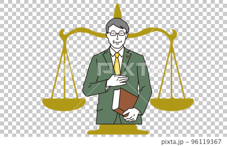 veteran asian male lawyer 96119367