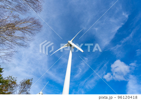 郡山布引風の高原　日本最大級の風力発電所 96120418