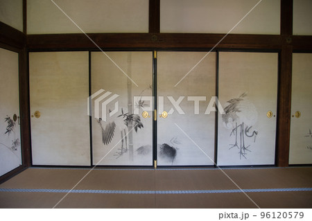 大覚寺の客間    京都　日本 96120579