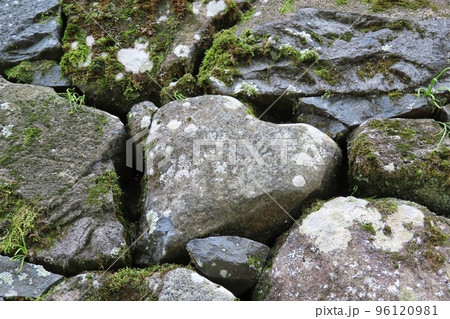 【島根県】松江城のハートの石垣 96120981