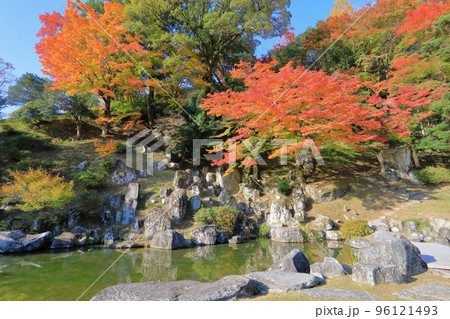 秋の旧久留島氏庭園（国指定名勝） 96121493