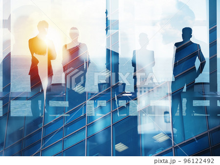 Group of business partner looking for the future. Concept of corporate and startup 96122492